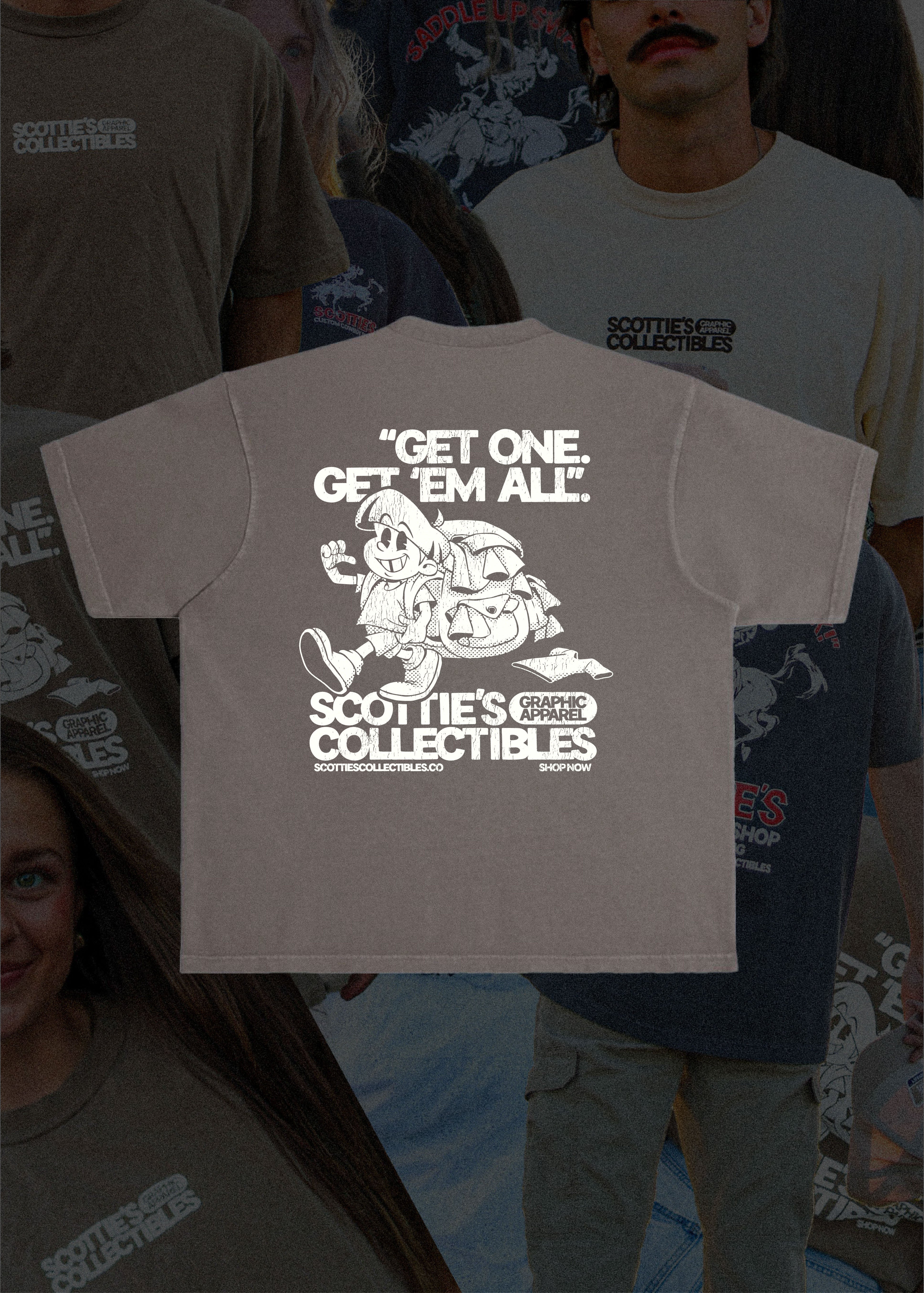 Scottie's Trademark Tee - Vintage Brown Relaxed Fit Tee