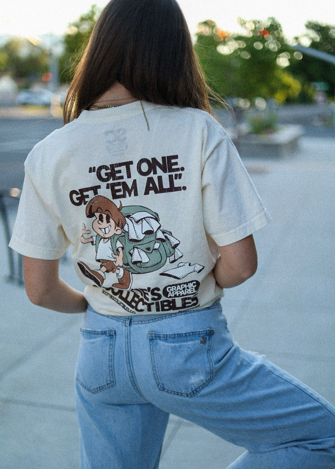 Scottie's Trademark Tee - Ivory Relaxed Fit Tee