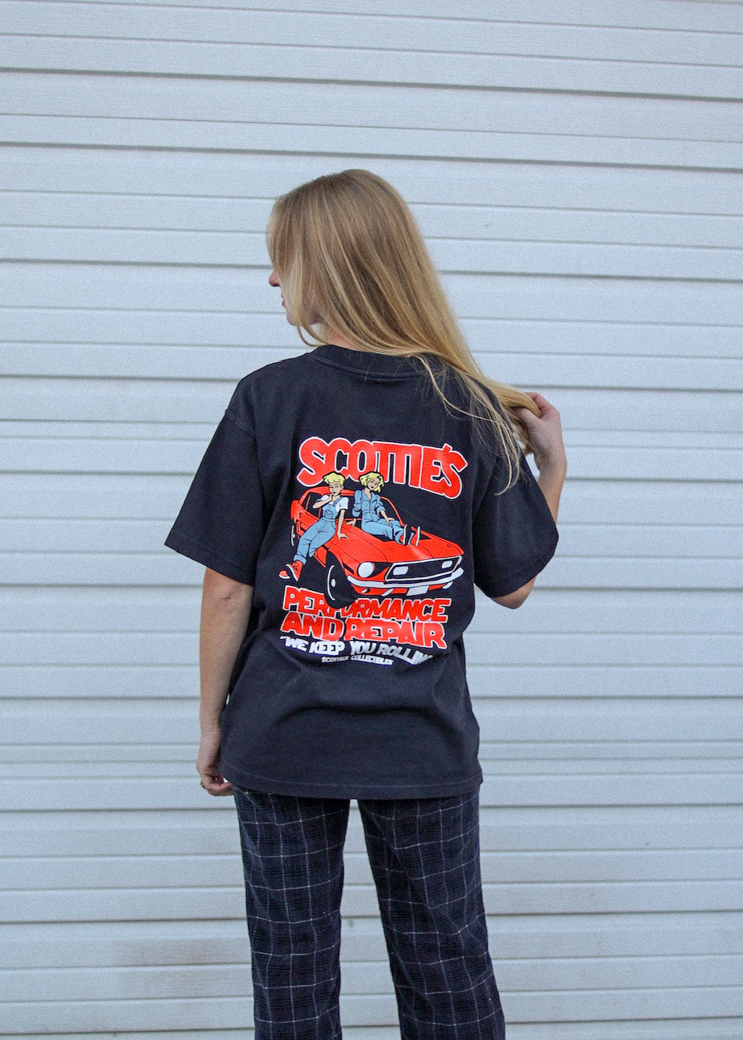Scottie's Performance & Repair - Black Heavyweight Boxy Fit Tee