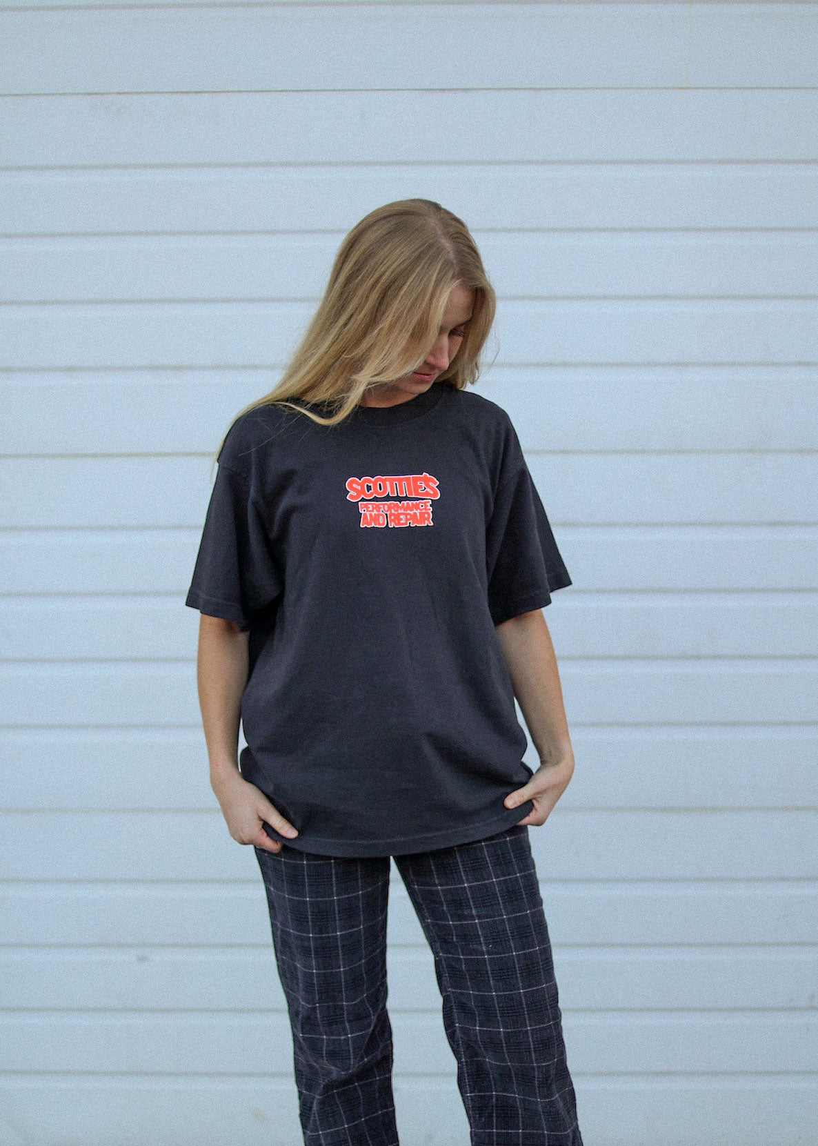 Scottie's Performance & Repair - Black Heavyweight Boxy Fit Tee