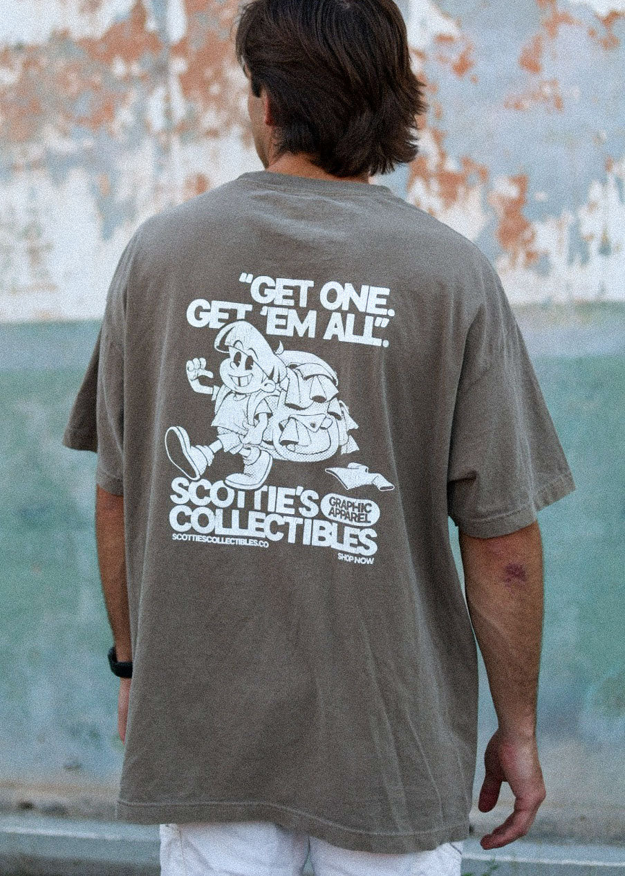 Scottie's Trademark Tee - Vintage Brown Relaxed Fit Tee
