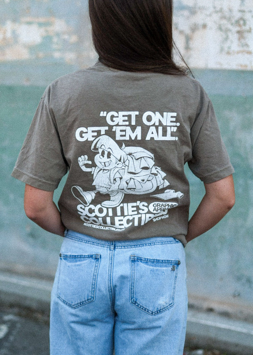 Scottie's Trademark Tee - Vintage Brown Relaxed Fit Tee