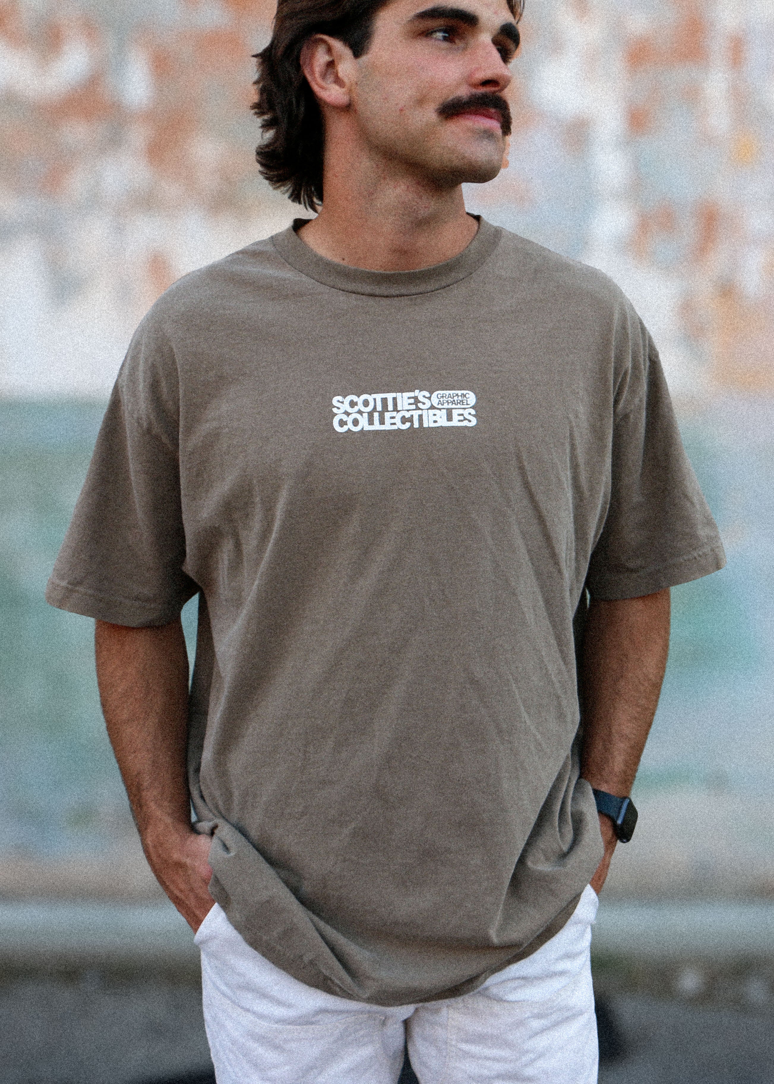 Scottie's Trademark Tee - Vintage Brown Relaxed Fit Tee
